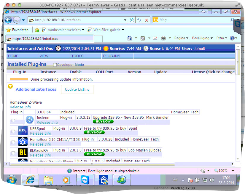 printscreen teamviewer homeseer