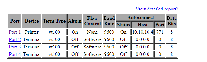 digi serial port settings