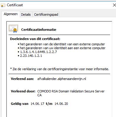 screenshot certificate