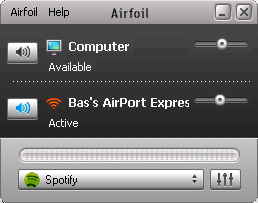 Connect Airfoil to Spotify